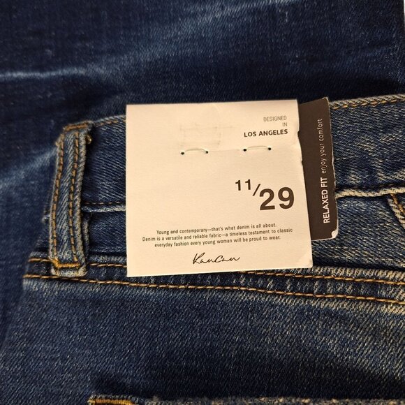 KanCan Mordekaiser High Rise Straight Leg Dad Jeans 11/29 - Picture 7 of 7